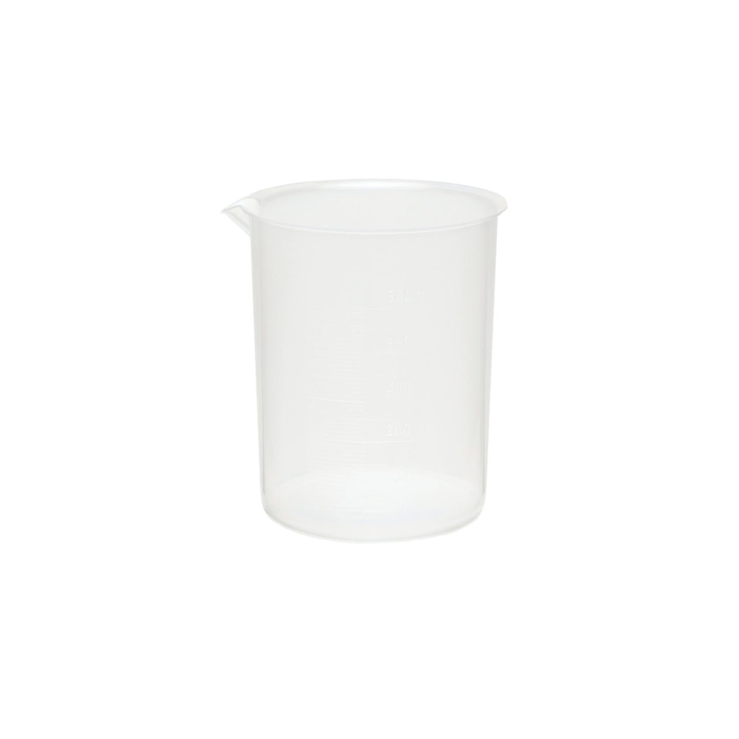 Arbor Scientific Beaker, Griffin Style, Polypropylene, 500 mL
