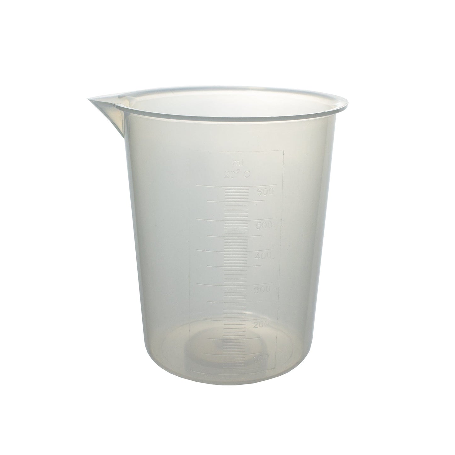 Arbor Scientific Beaker, Griffin Style, Polypropylene, 600 mL