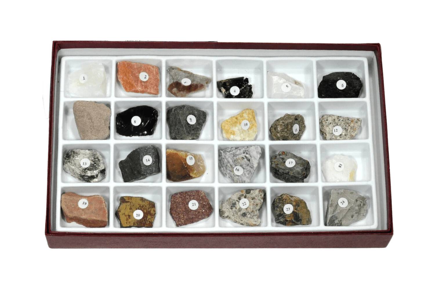 Arbor Scientific Rocks and Rock Forming Mineral Collection
