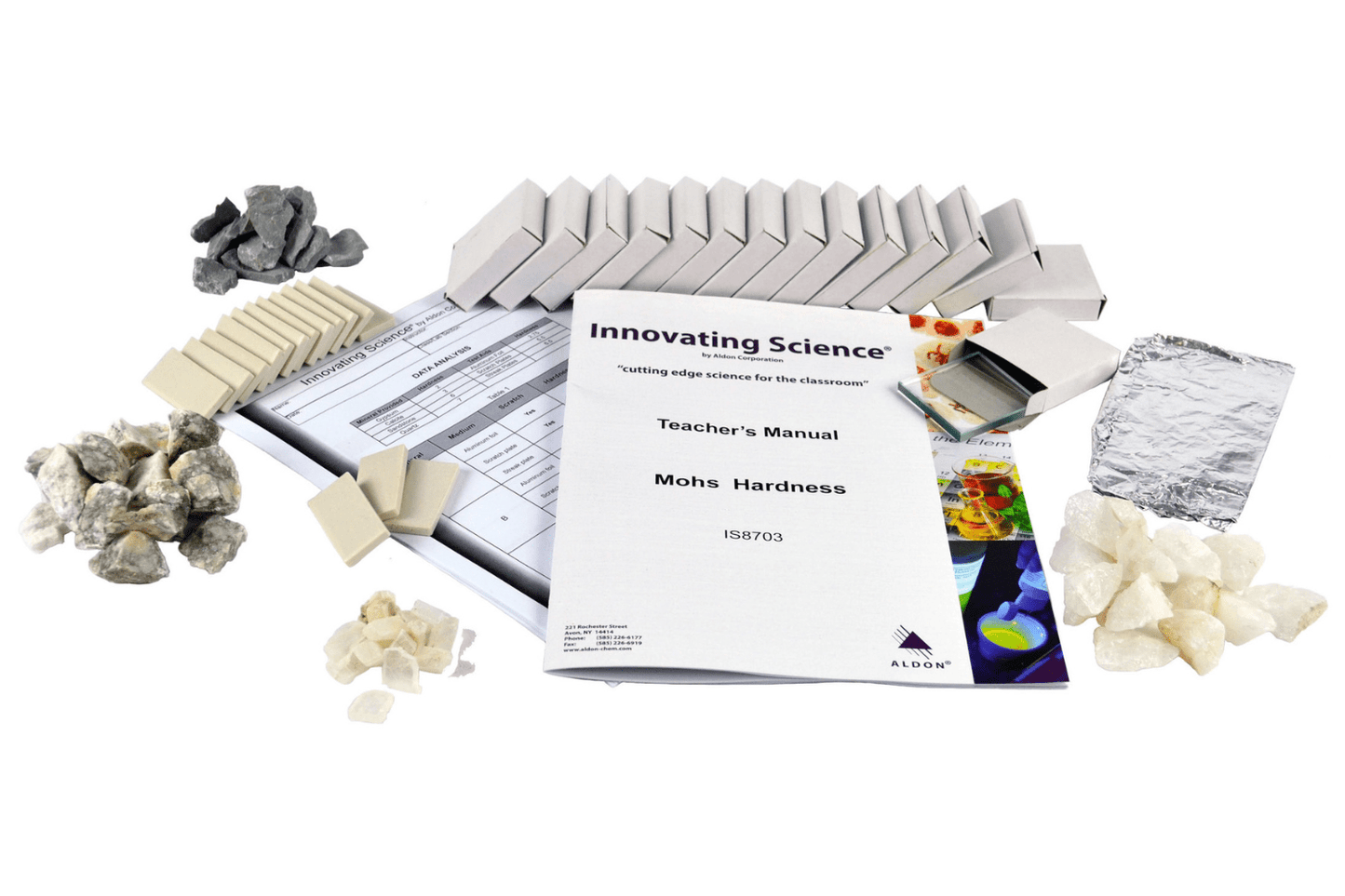 Arbor Scientific Mohs Hardness Test Classroom Kit