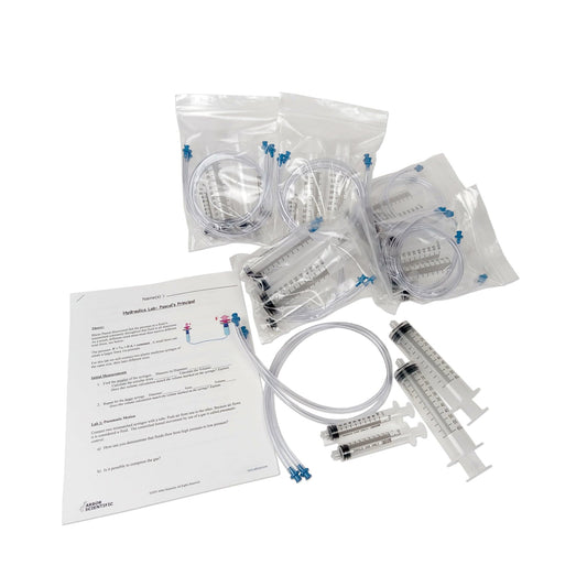 Arbor Scientific Simple Hydraulics Classroom Kit: Pascal's Principle