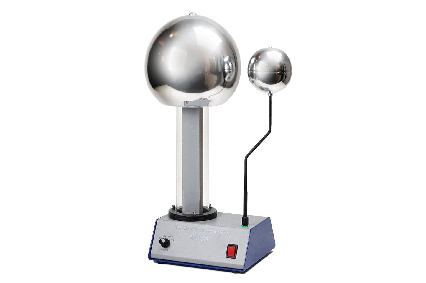 Arbor Scientific Van de Graaff Generator, 400 kV, 10 Electrostatic Attachments