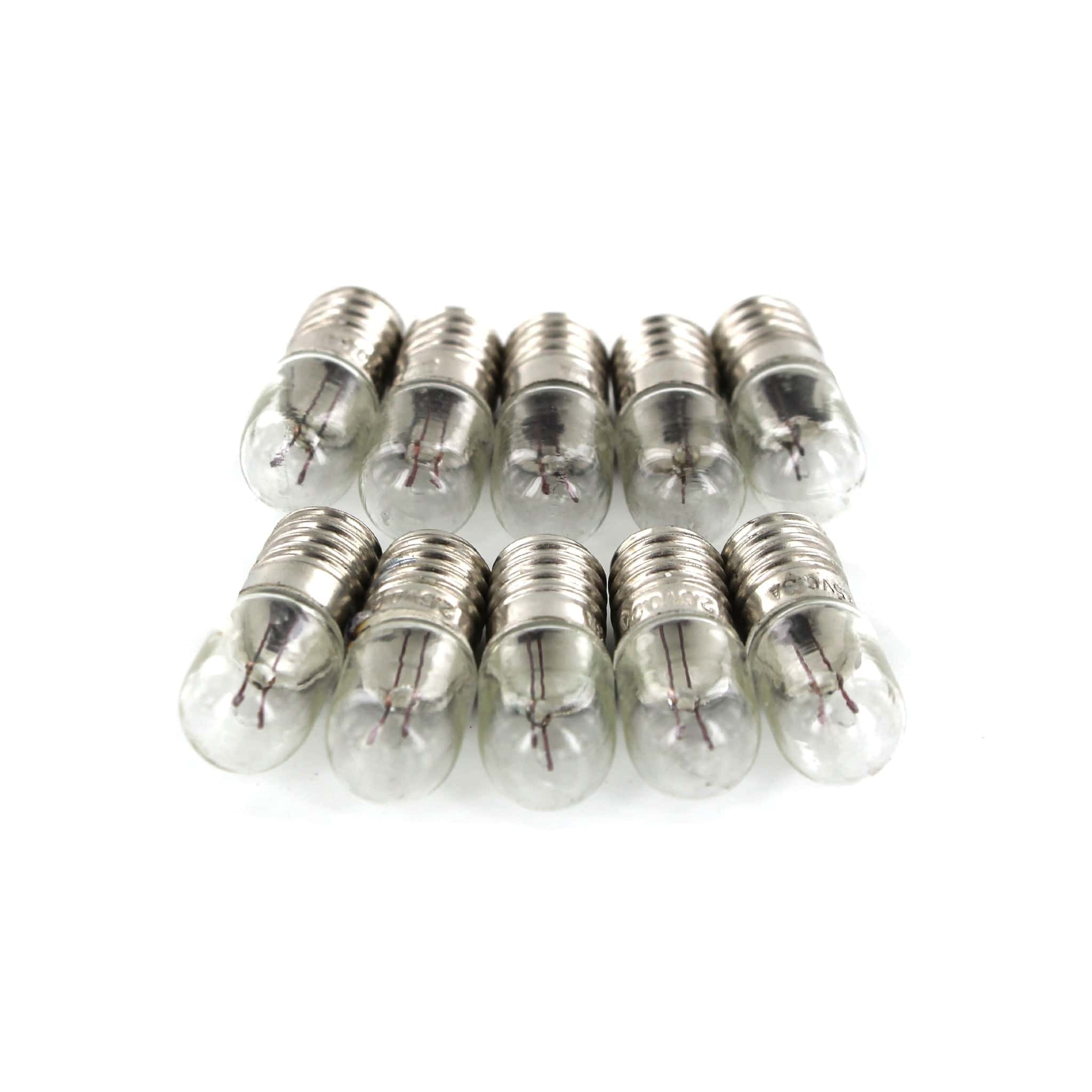 mini grow light bulb Miniature Screw Base Light Bulbs, 2.5V, Pack of 10