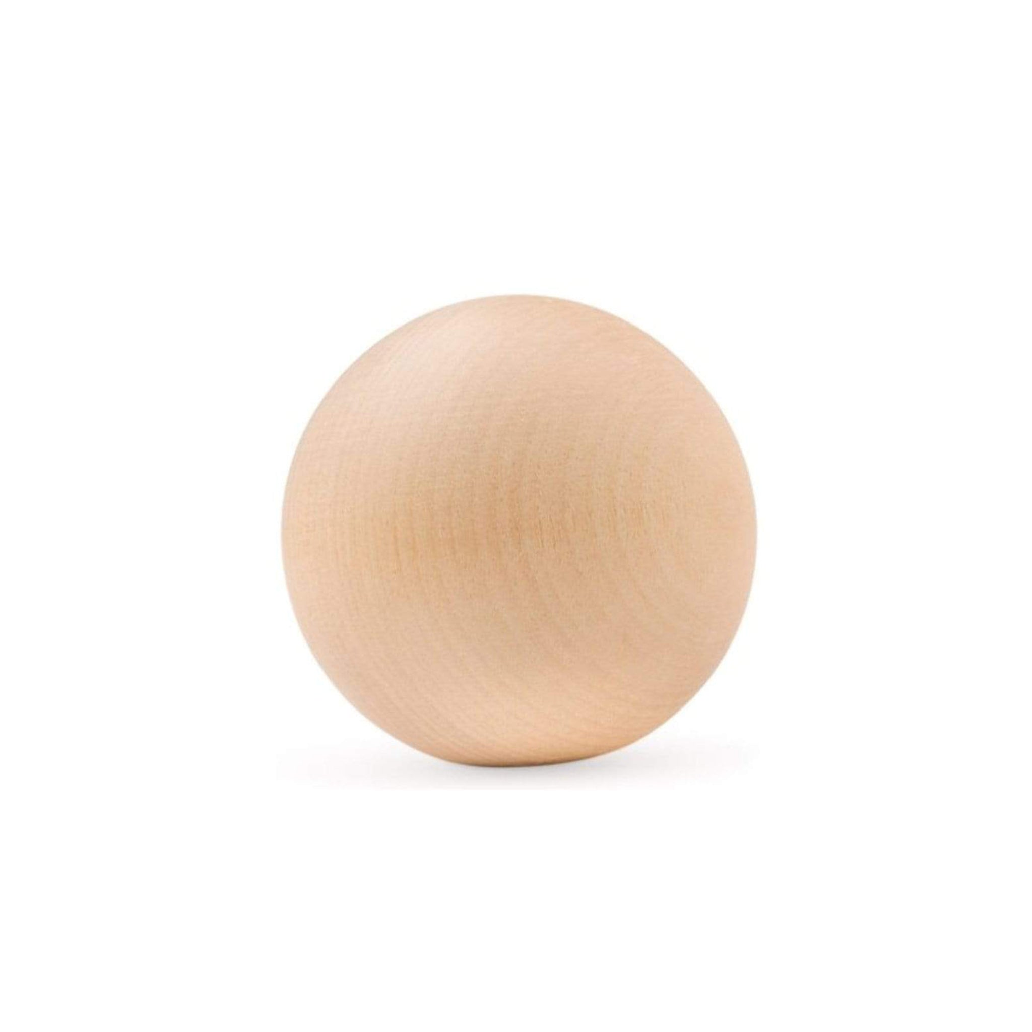 1 Inch Wooden Ball, Round, Sanded Smooth - Arbor Scientific