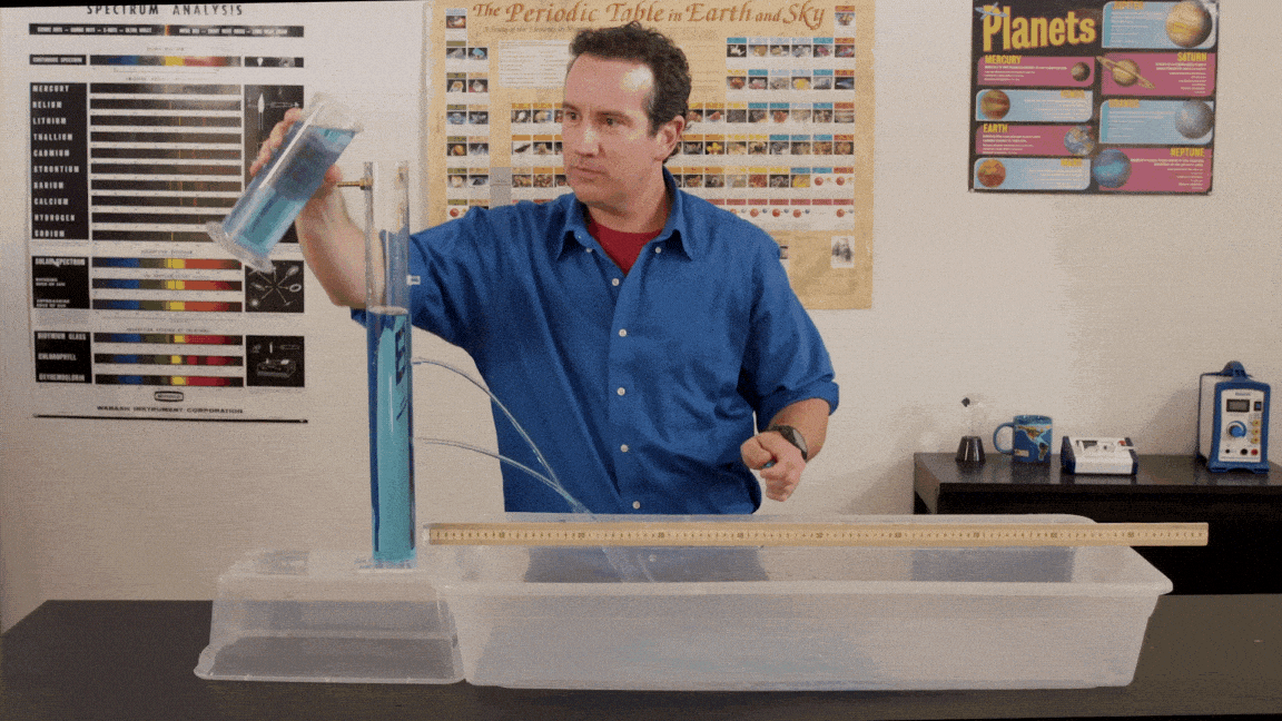 Arbor Scientific Spouting Cylinder: Torricelli's Theorem