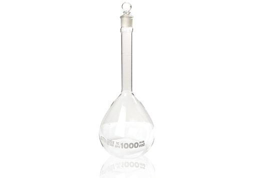 Arbor Scientific Volumetric Flask, 1000 mL