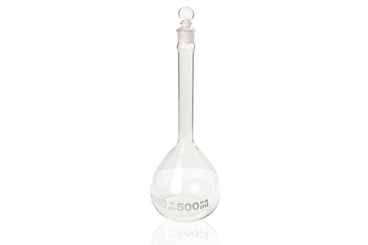 Arbor Scientific Volumetric Flask, 500 mL
