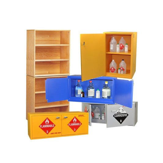 Arbor Scientific Chemical Cabinet and Shelving Group