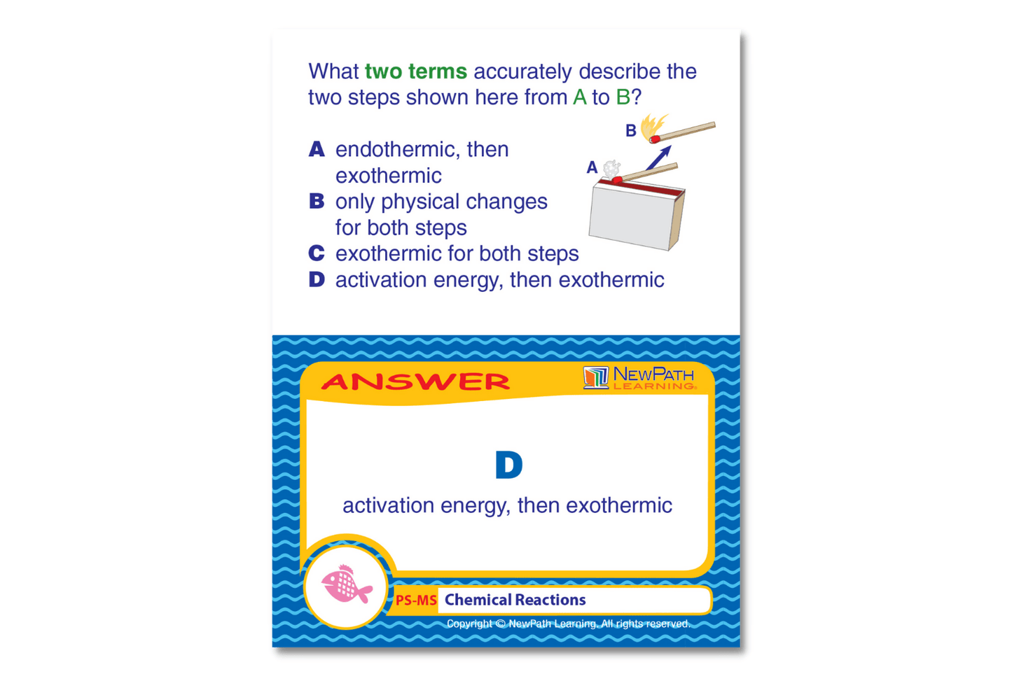 Arbor Scientific Chemical Reactions Learning Center Game, Gr. 6-9