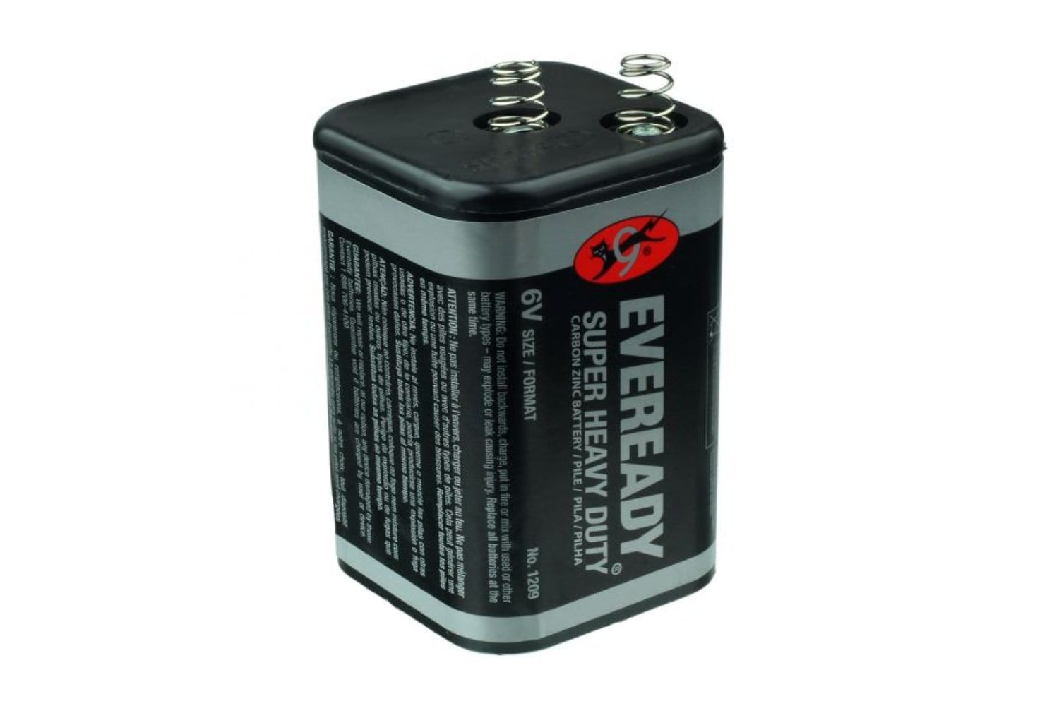 Eveready 6V Heavy Duty Lantern Battery 1209