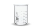 Beakers, Low Form, Borosilicate Glass, 250 mL, 12 Pack