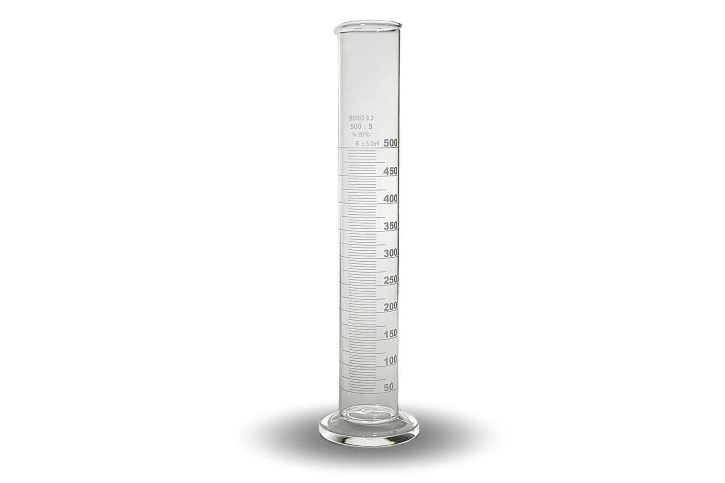 Borosilicate Cylinder 500mL