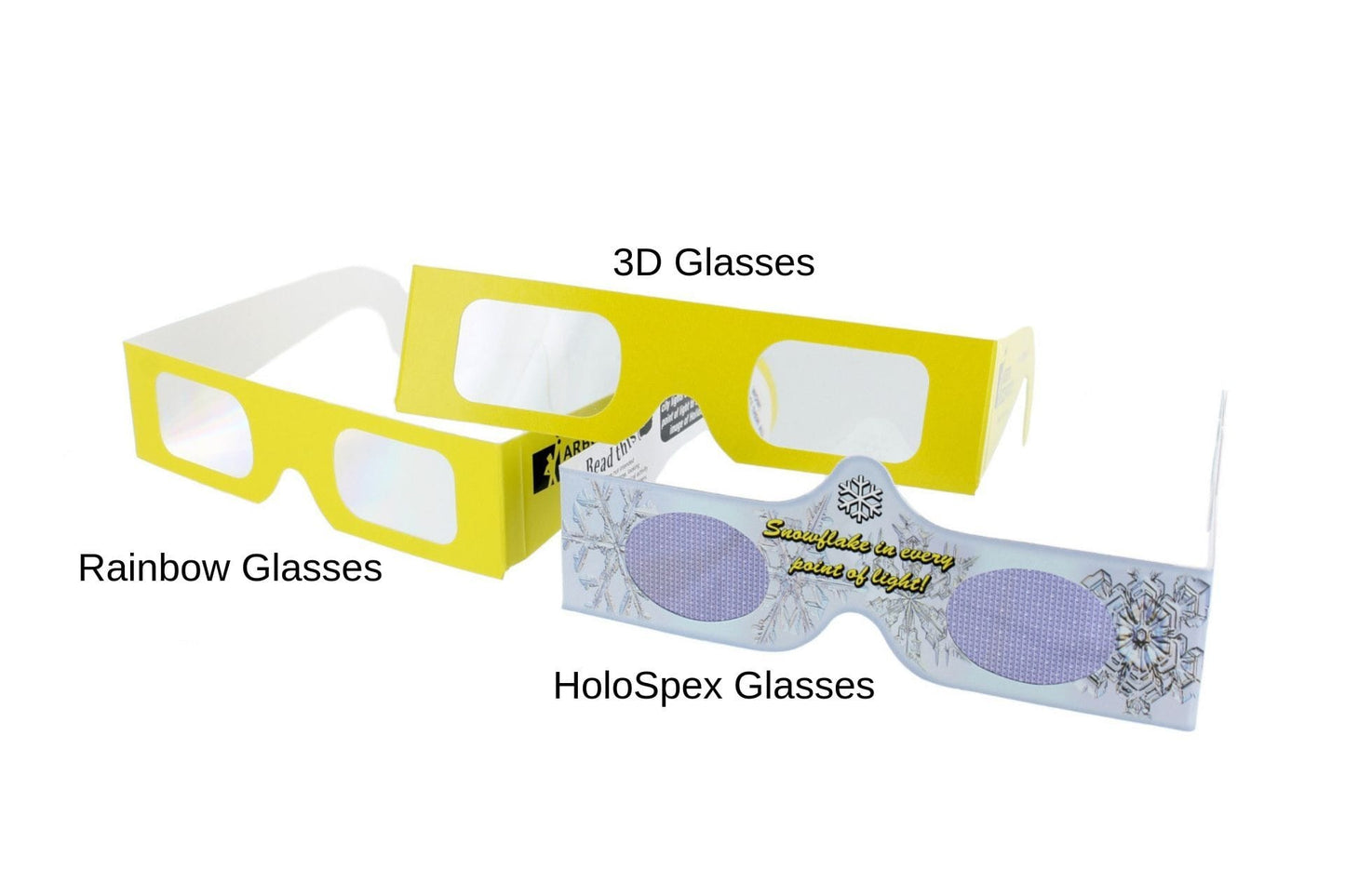 Arbor Scientific Diffraction Grating Glasses Class Set