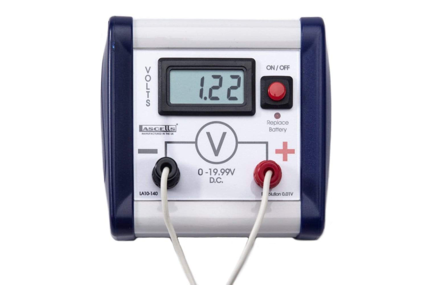 Arbor Scientific Digital Bench Voltmeter