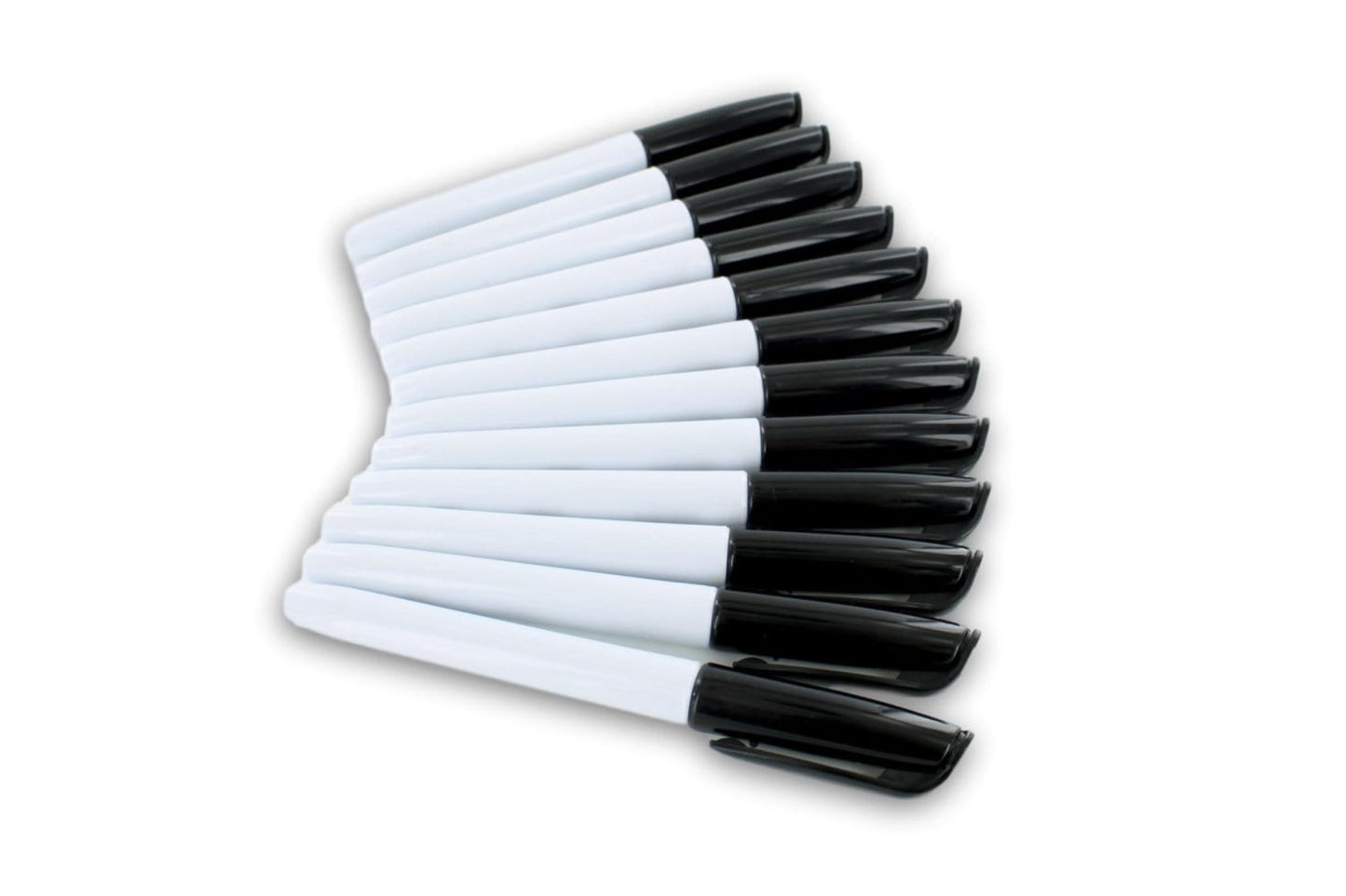 Arbor Scientific Dry-Erase Black Markers - 12 Pack