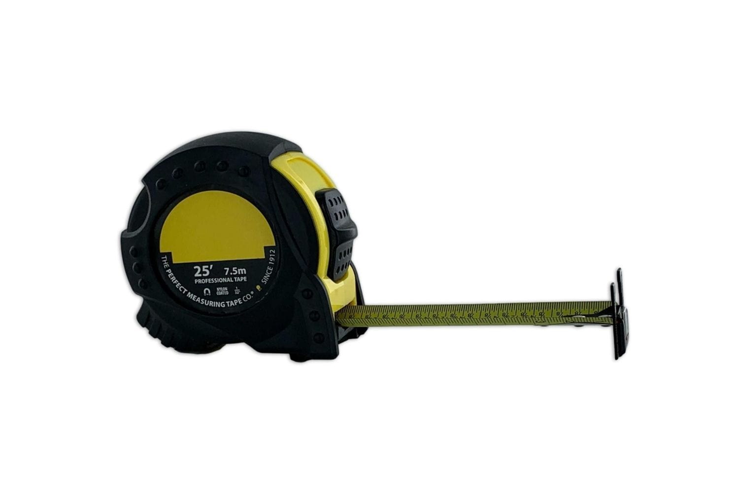 HAUTMEC Measuring Tape 25Ft-Double Side Metric and Inches Black Tape, –  Hautmectools