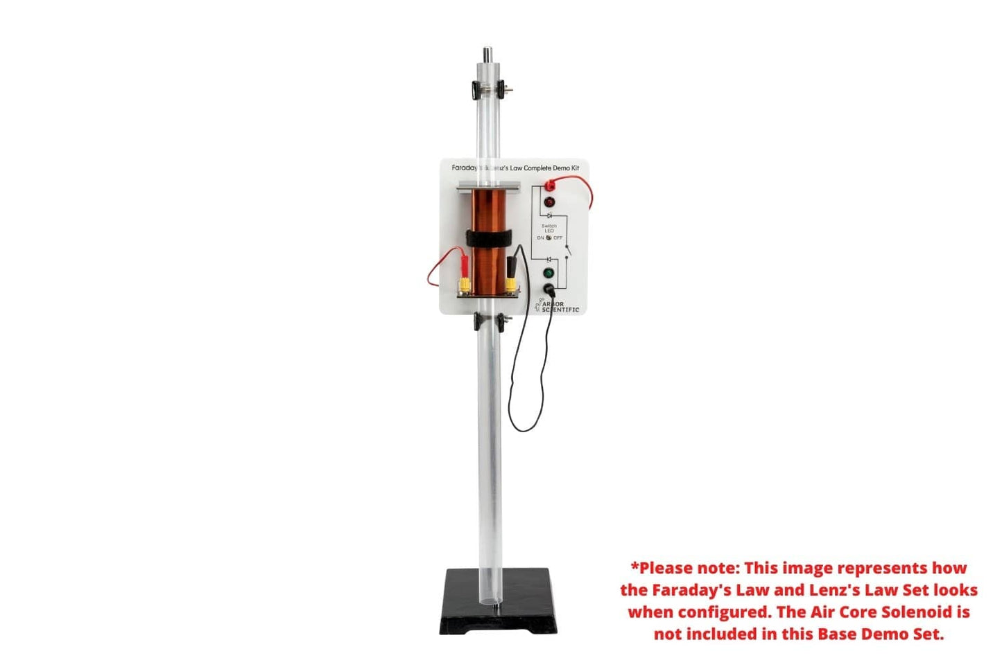 Arbor Scientific Faraday's Law and Lenz's Law Base Demo Set