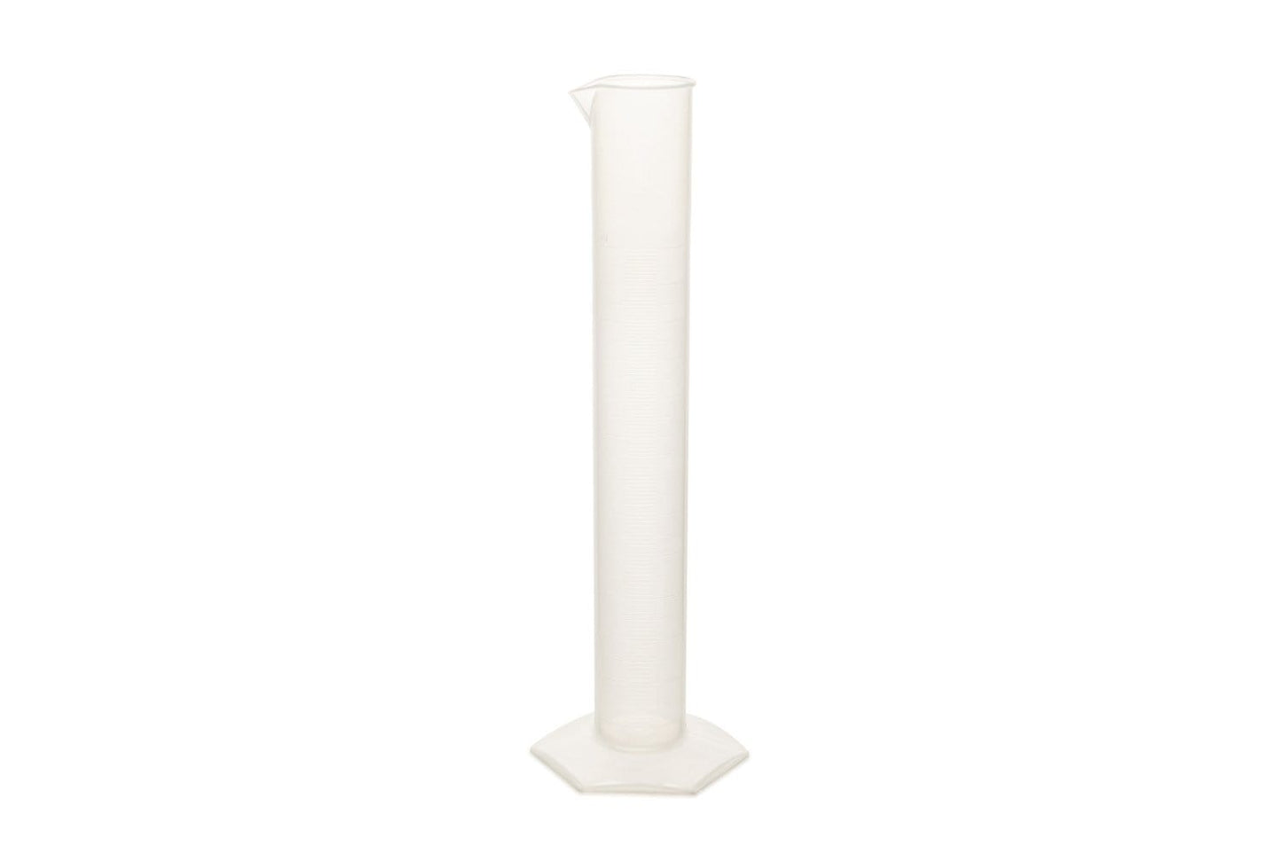 Arbor Scientific Graduated Cylinder, Hex Base, Polypropylene, 500 mL