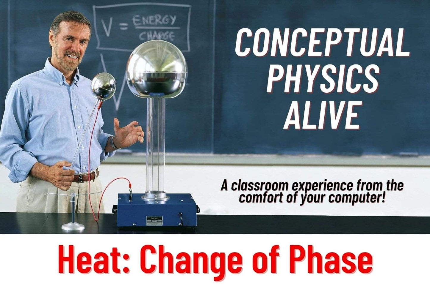 Arbor Scientific Conceptual Physics Alive: Heat: Change of Phase