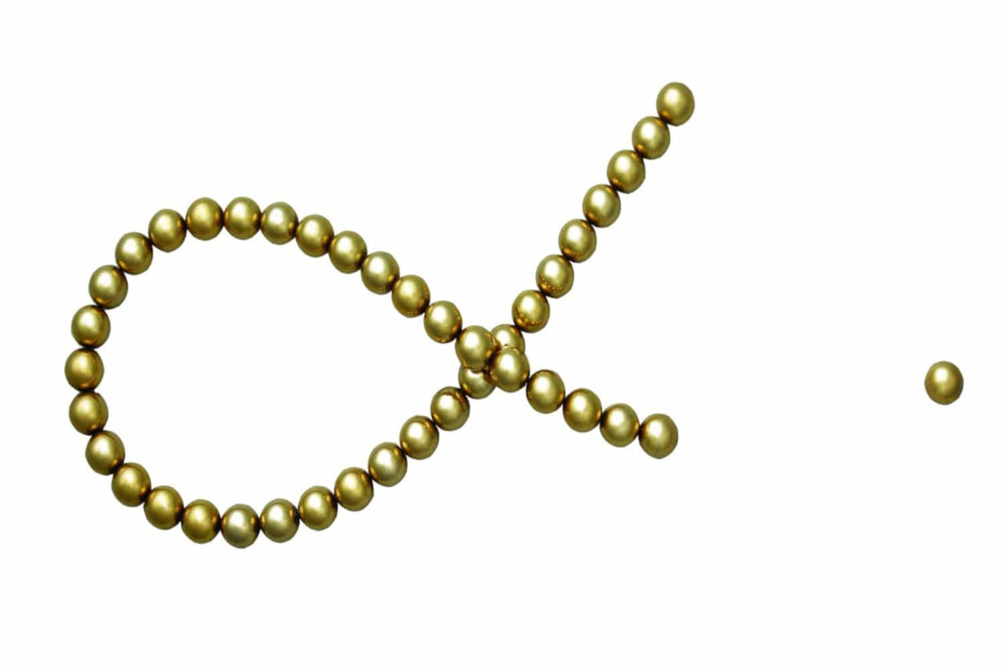 Arbor Scientific Neodymium Magnet Spheres 8mm Gold Plated 25/pack