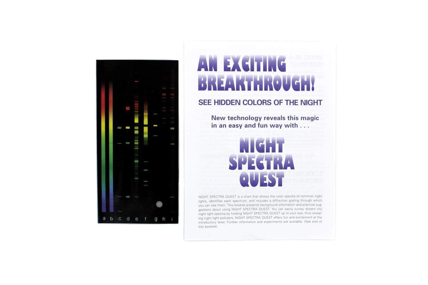 Arbor Scientific Night Spectra Quest
