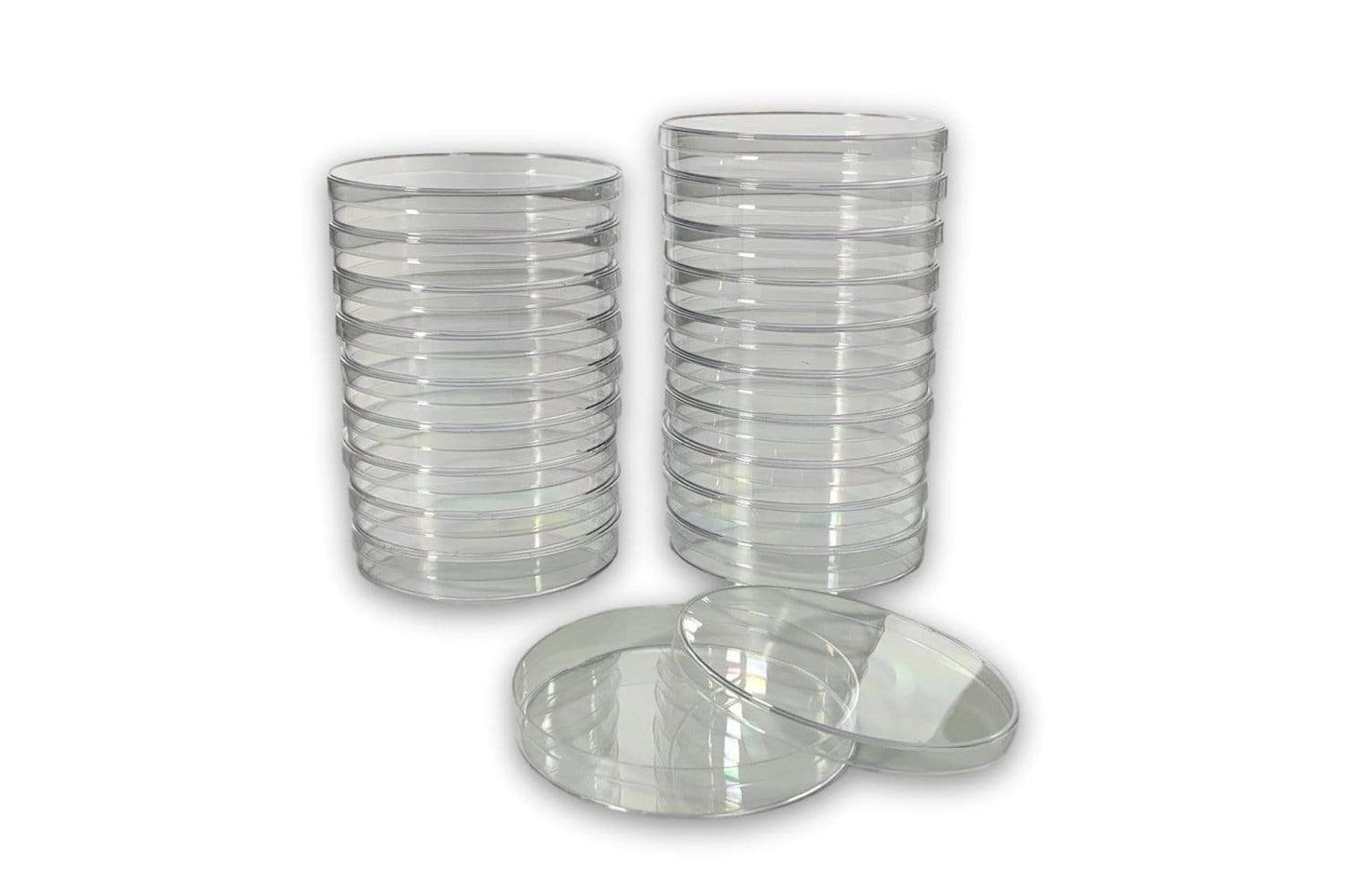 Arbor Scientific Plastic Petri Dish, 90mm x 15mm, Pack of 20