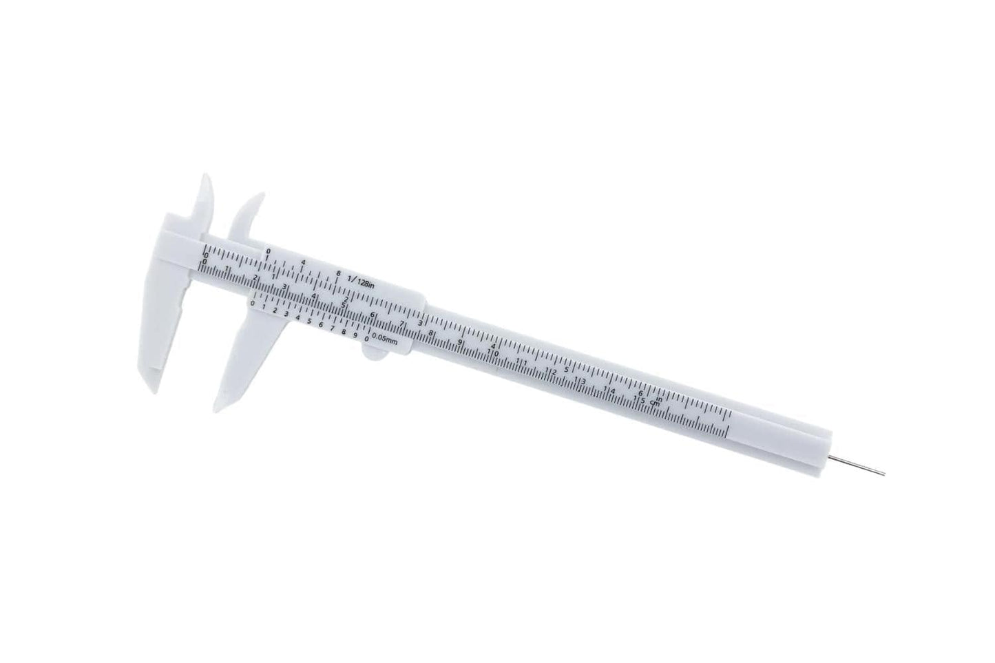 Arbor Scientific Plastic Vernier Caliper, 6"/150 mm (1/128"/0.05 mm)