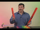 Set of 8 Boomwhackers & 4 Caps