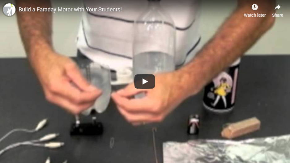 Build a Faraday Motor with Your Students!