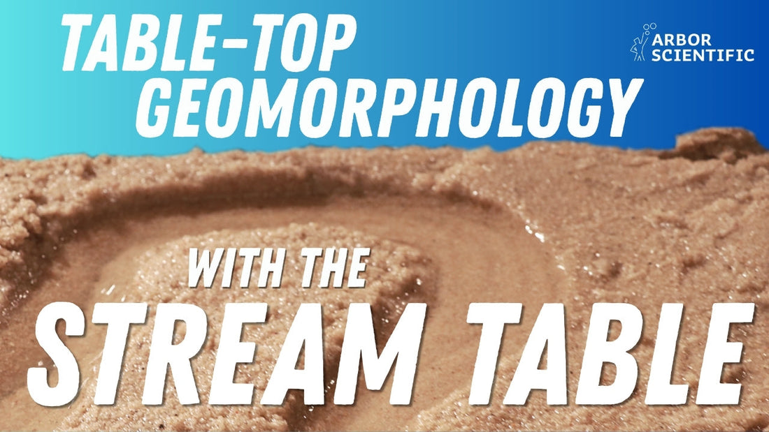 Table-top Geomorphology with the Stream Table