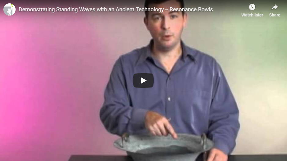 Resonance Bowl: The Original Standing Wave Demo!