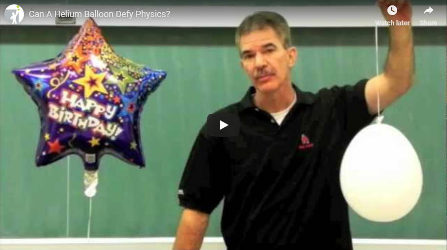 Can a Helium Balloon Defy Physics?