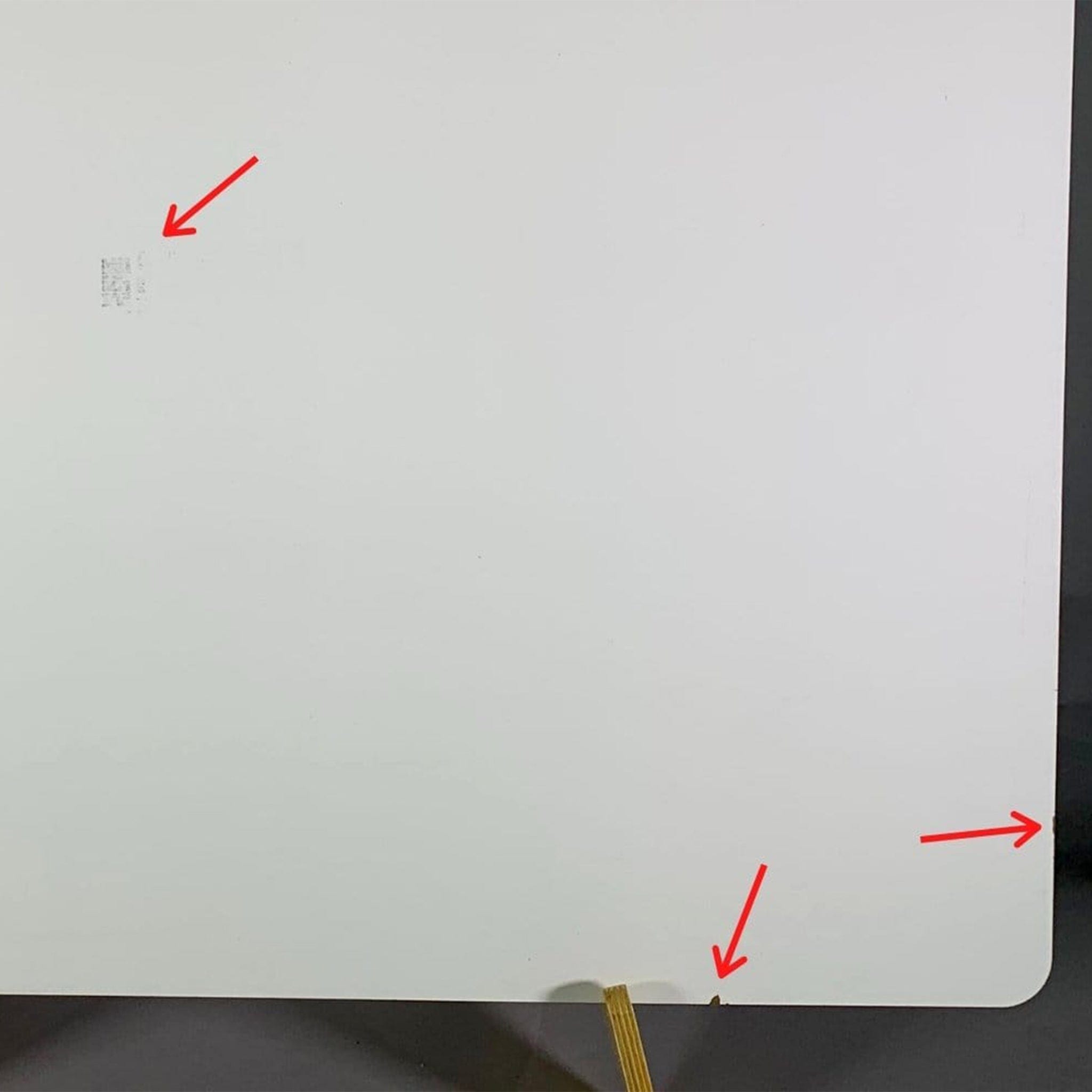 Arbor Scientific Cosmetically Flawed Whiteboards 6 Pack