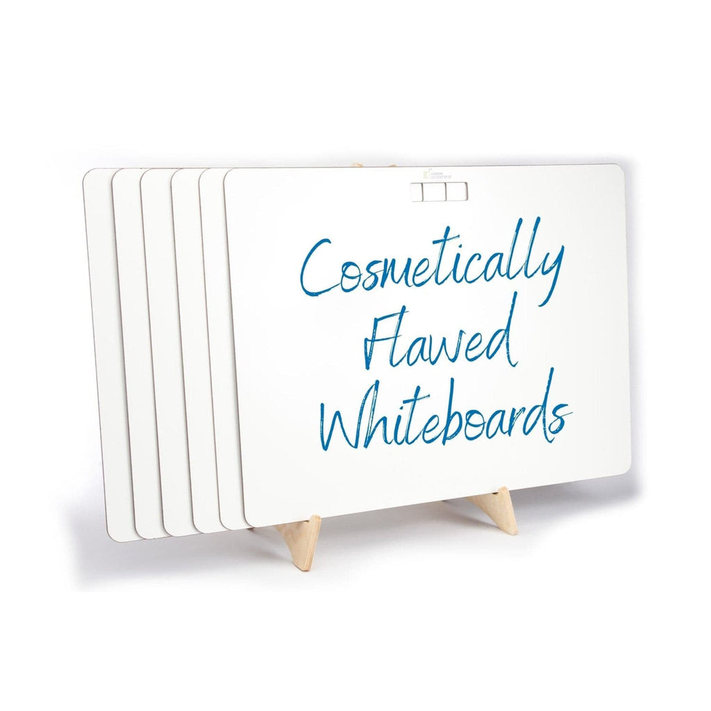 Arbor Scientific Cosmetically Flawed Whiteboards 6 Pack