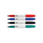 Dry-Erase (Assorted) 4 Pack, Bullet Tips