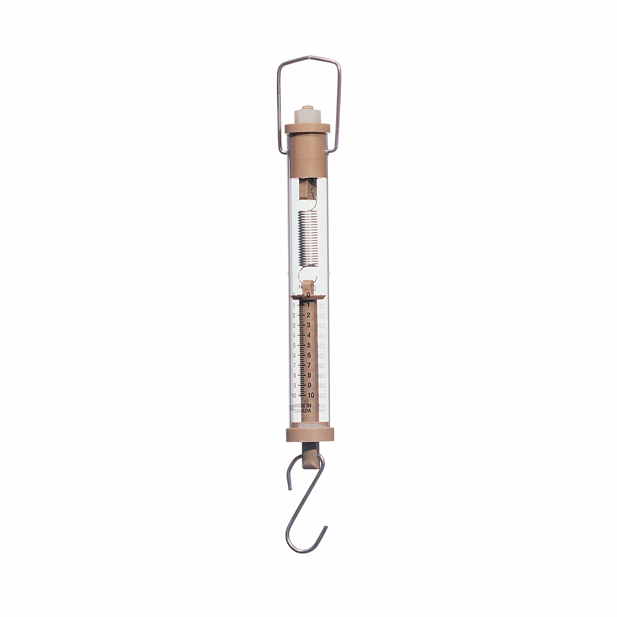 Spring Scale Model In10 1000g/10 N Spring Scale - Arbor Scientific