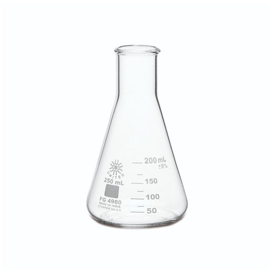 Arbor Scientific Erlenmeyer Flask, 50 mL, 12 Pack