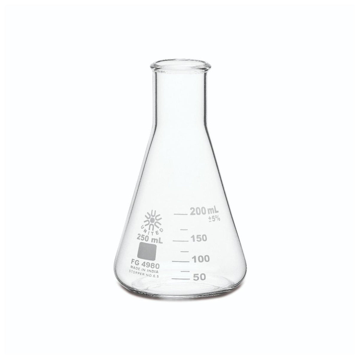 Erlenmeyer Flask, 250 mL, 12 Pack