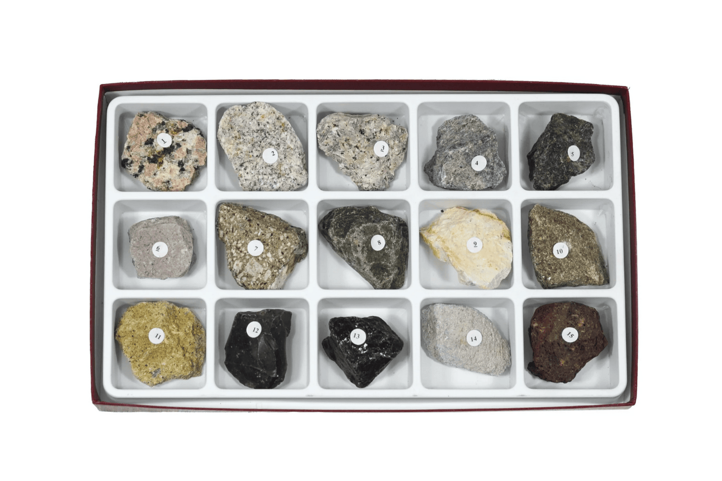 Arbor Scientific Igneous Rock Collection, 15 Specimens