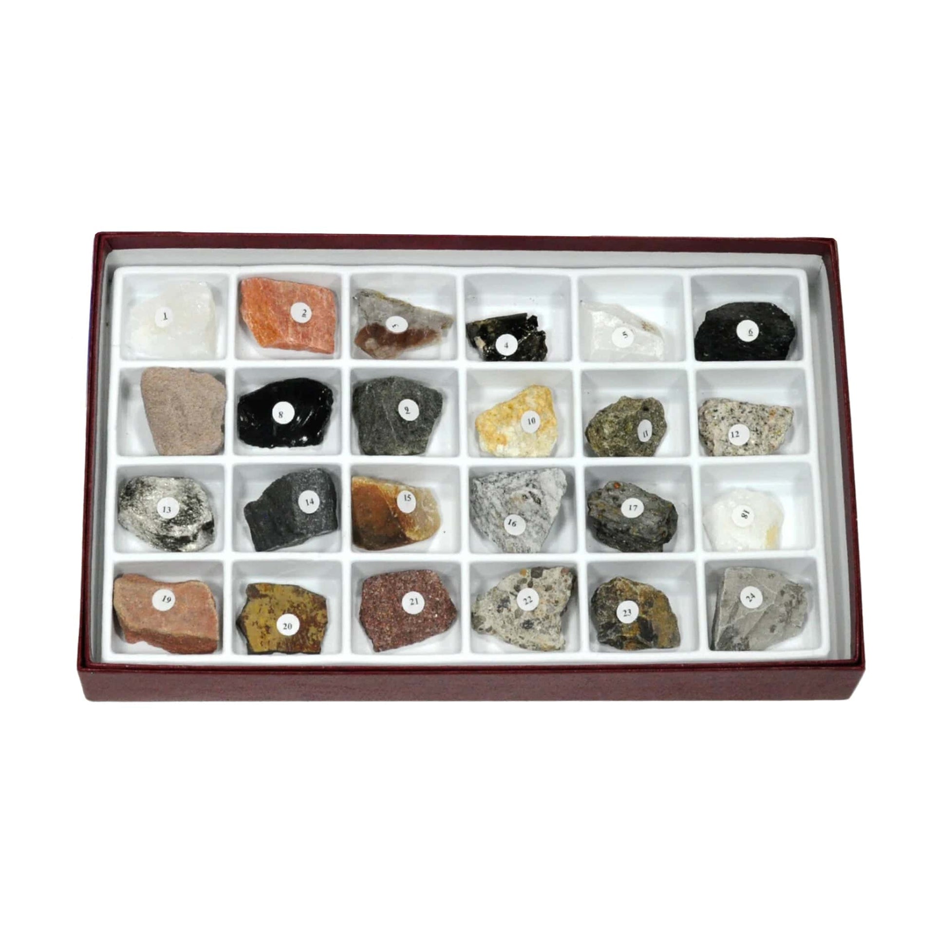 Arbor Scientific Rocks and Rock Forming Mineral Collection