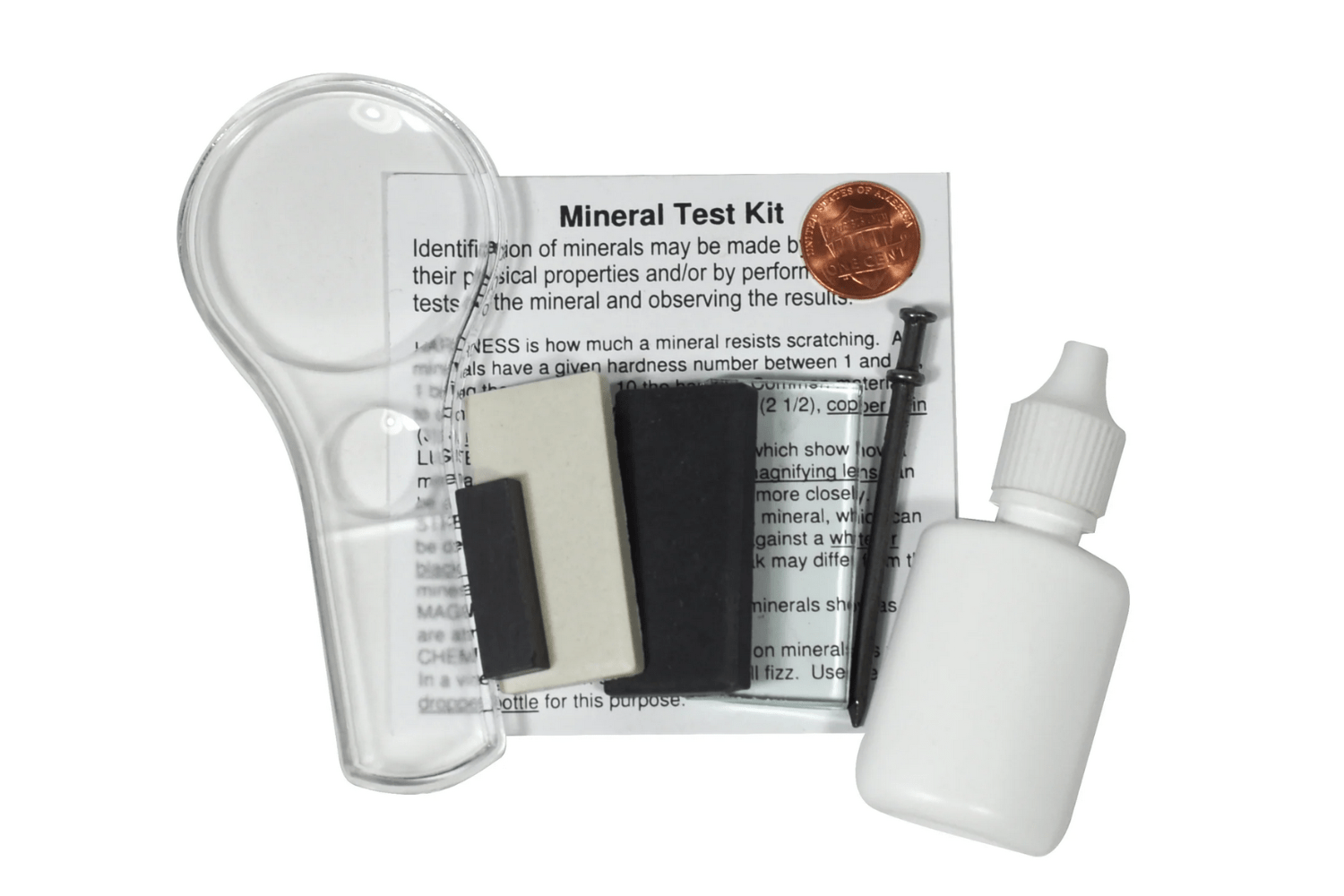 Arbor Scientific Mineral Test Kit