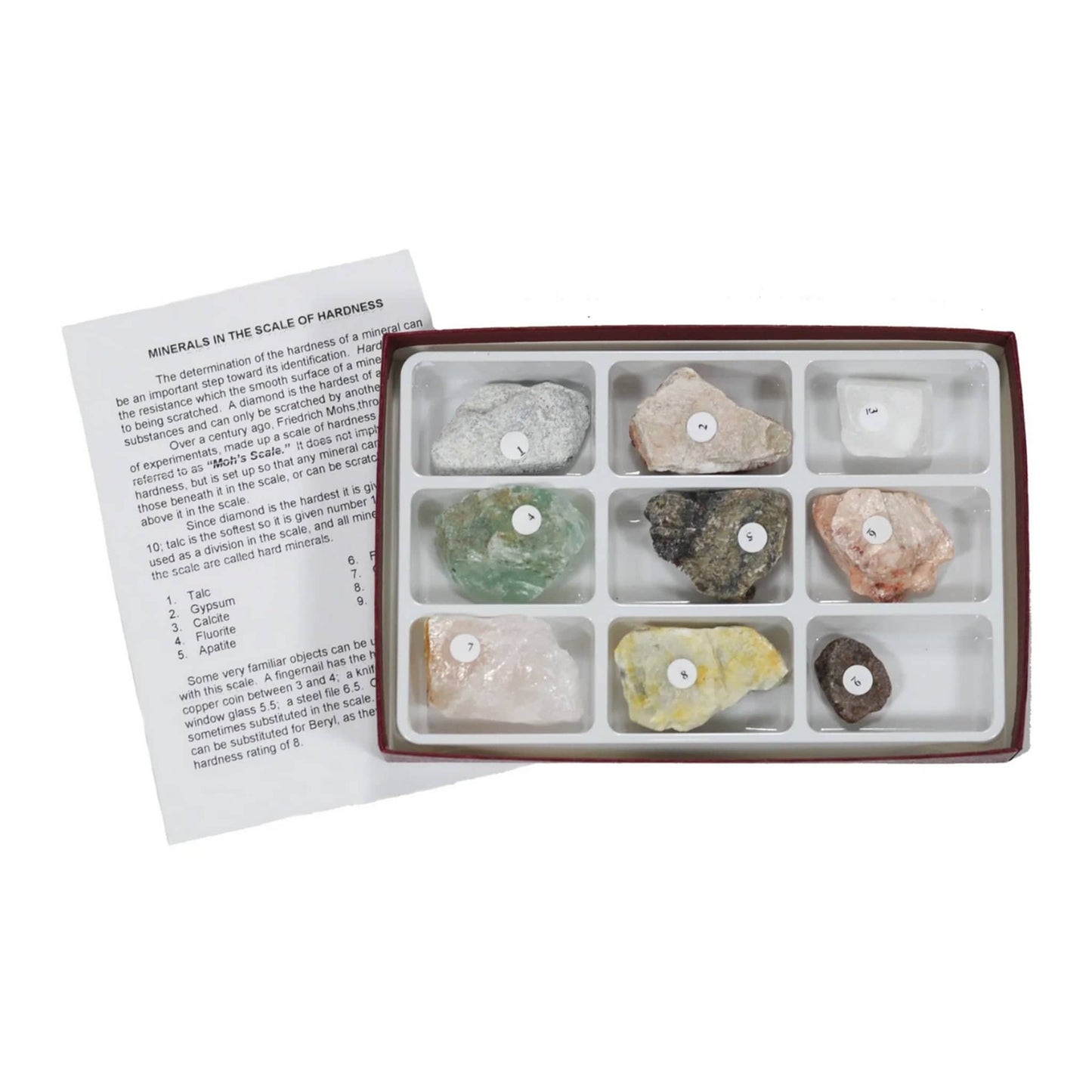 Arbor Scientific Scale of Hardness Collection Without Diamond