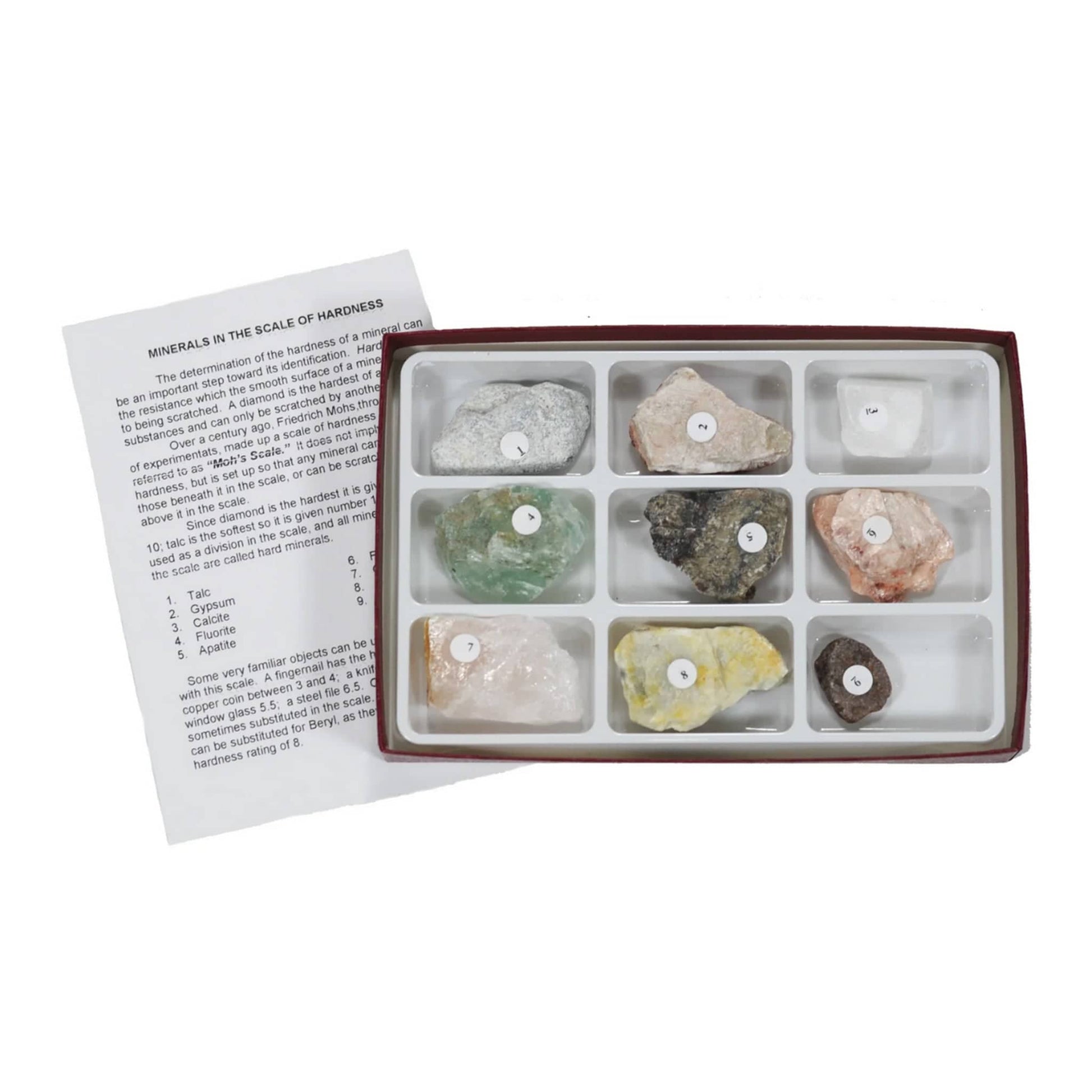 Arbor Scientific Scale of Hardness Collection Without Diamond