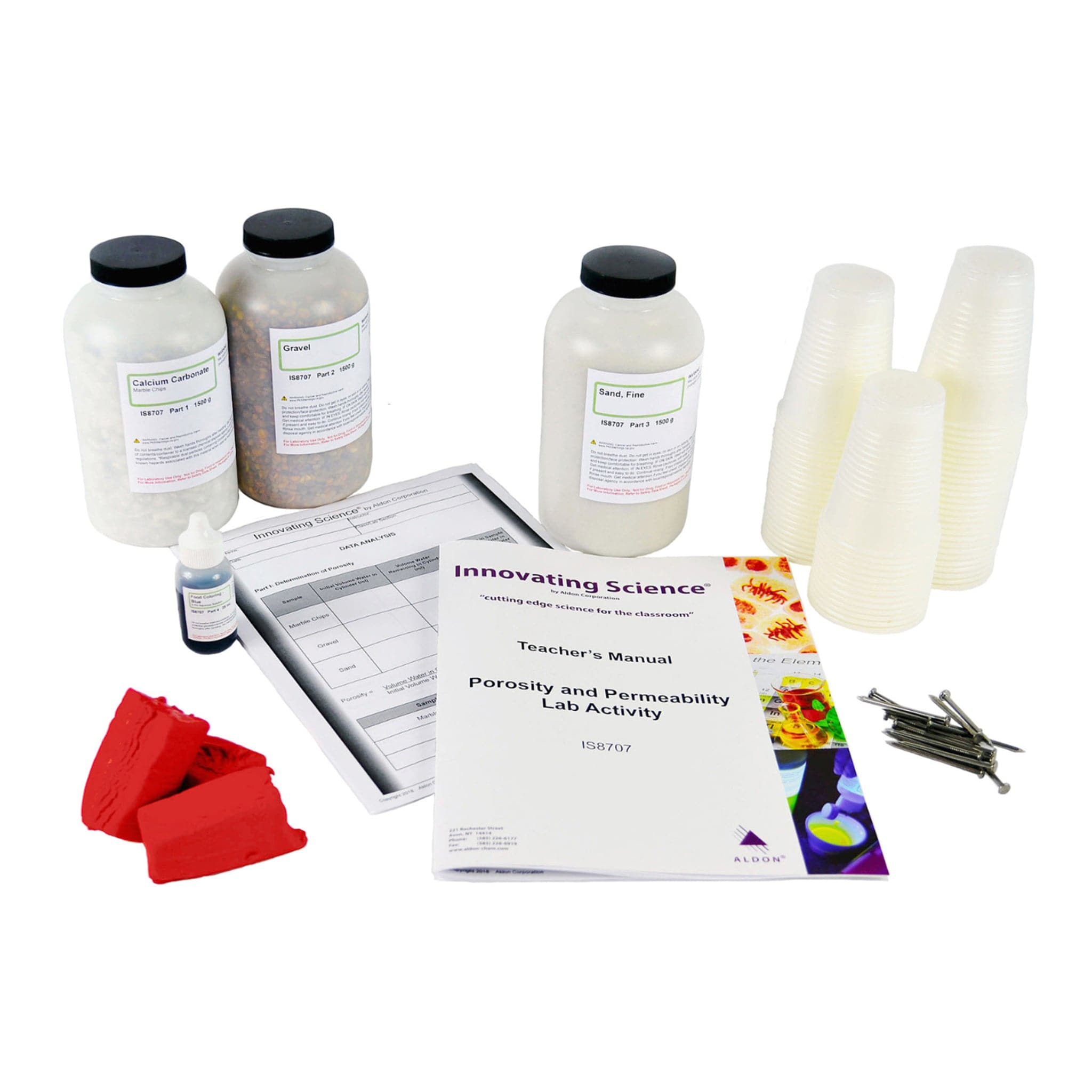 Porosity and Permeability Lab Activity – Arbor Scientific