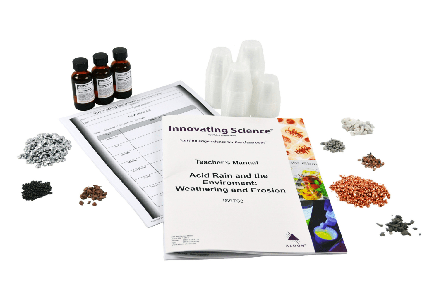 Acid Rain & the Environment Weathering & Erosion Arbor Scientific