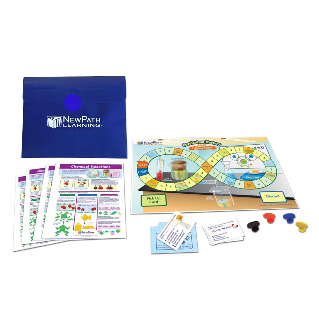 Arbor Scientific NewPath Learning Chemical Reactions Learning Center Game, Gr. 6-9