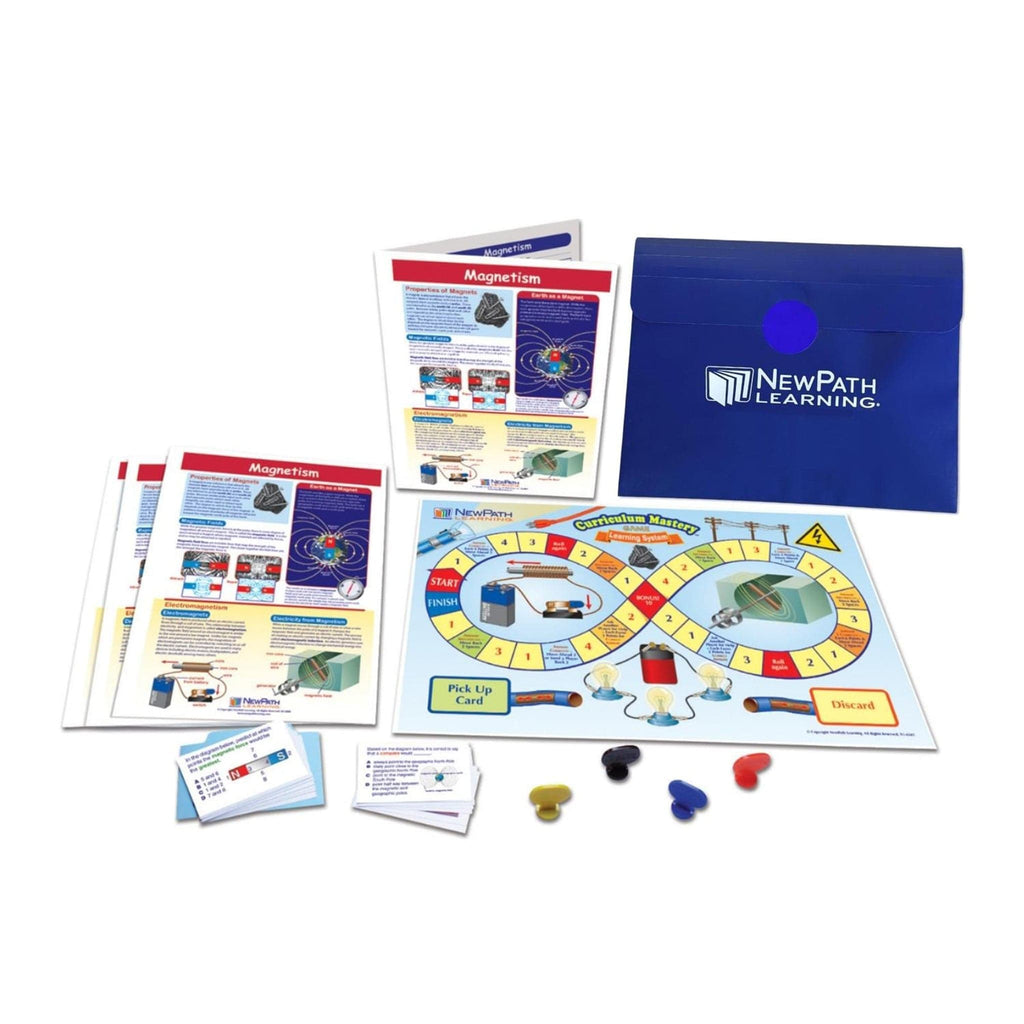 Arbor Scientific NewPath Learning Magnetism Learning Center Game, Gr. 6-9