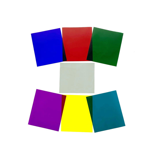 Arbor Scientific Color Filter Set of 7, 175 mm x 200 mm