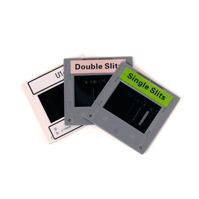 Arbor Scientific Young's Slit Cards, 3/pk, with Varying Dimensions