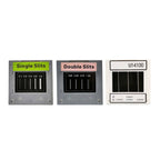 Arbor Scientific Young's Slit Cards, 3/pk, with Varying Dimensions